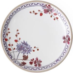 Villeroy & Boch Artesano Provencal Lavender Salad Plate, 8.5 in, Premium Porcelain, White/Multicolored