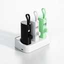 Charging Base 3in1 for Portable Mini Power Bank Charger(not Include Power Bank)