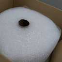 Amazon Basics Bubble Wrap for Moving, Packing, Shipping and Storage, Perforated Protective Cushioning for Fragile Items, 12-inch x 175-ft Long Roll, Small 3/16", Clear