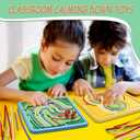 Sensory Activity Board for Kids & Toddlers: Double-Sided Fidget Board Toys with Storage Bag for Stress, Anxiety, ADHD & Autism | Tactile Sensory Toys for 3 4 5 6 Year Old Boys & Girls (2PCS)