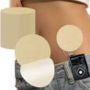 40Pcs Universal Adhesive Patches for CGM and Insulin Pumps, Waterproof & Breathable Patches,No Hole&Glue in the Center,Pre-Cut Adhesive Tape,CGM Protection,Long Last Sensor Patches,Skin-Friendly Patch