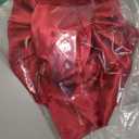 GUDELAK 43 x 24 Inches Large Bow Themed Party Decorations Giant Red Bow Decor Satin Ribbon, Contains Felt Big Red Bow Wall Decor Girl Coquette Birthday Wedding Decorations