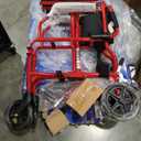 Lightweight Expedition Transport Wheelchair with Hand Brakes, Red
Transport Wheelchair Featuring Lightweight Expedition Frame with Hand Brakes for Safety Daily for Everyday Use
