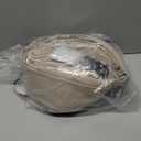 Extra Wide Curtains 90 Inches Long 60 Inch Width for Living Room Bedroom Light Filtering Semi Sheer Farmhouse Pleated Curtain Hooks Rings for Patio Sliding Door Large Window Burlywood Taupe 1 Panel