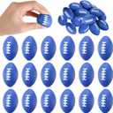 16 Pcs Mini Foam Footballs Stress Ball 2.17 Inch Small Foam Sports Ball Bulk for Graduation Gift Game Day Goodie Bag Stuffers School Carnival Reward Football Party Favors(Blue)