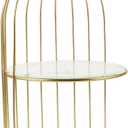 Bird Cage Cake Stand 13.77In Iron Dessert Display Stand for Wedding Party Birthday Baby Shower Afternoon Tea Celebrations
