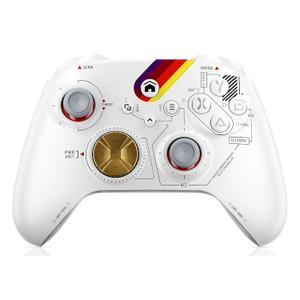 Dinosoo Wireless Replacement for Xbox Controller, Xbox Series X/S Android PC, Bluetooth Dual Vibration TURBO Function 3.5mm Headphone Jack Macro Function - Starfield