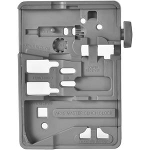 Bench Block with Non-Marring Construction and Multiple Uses for Pistols