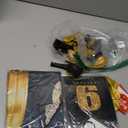 Happy New Years Decorations 2026, Black and Gold New Years Banner, Triangle Flag Banner and Hanging Swirls, Pompoms with Confetti Balloons, Glasses, Eve Party Supplies 2026