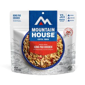 Mountain House Kung Pao Chicken | Freeze Dried Backpacking & Camping Food | Gluten-Free | 2 Servings (EXP 07/31/36)