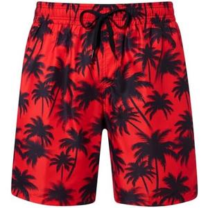 uideazone Men Swim Trunks Drawstring Elastic Waist Quick Dry Beach Shorts with Mesh Lining Swimwear Bathing Suits Size XL