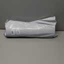 Reinforced Plastic Mesh Fence Roll with 100 Pcs Cable Ties (250x5mm) and Gloves, 16.4 ft x 15.75" Plastic Chicken Wire Fencing, Balcony Netting for Pets, Dogs, Cat, Rabbits & Poultry- Black