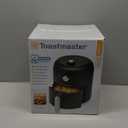 Toastmaster 2.6 Quart Air Fryer - Instant Air Fryer with 2.46 Liter Capacity - Kitchen Appliance for Healthy Cooking - Compact Appliance with Slide-Out Basket - Oil-Free Kitchen Gadget