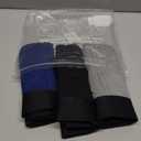 Shinesty Mens Boxer Briefs, Supportive Ball Hammock® Mens Underwear with Pouch and Fly for Balls, Mens Sexy Underwear, Super Soft, Breathable and Moisture Wicking, 3 Pack X-Large Black Grey Navy