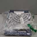 Rite Lite Chanukah “Dancing Lights” 8" H Musical Hanukkah Menorah (Silver) - Jewish Holiday Party Hanukkah Gifts Decor Blue Menora That Plays Music While The Lights Dance to The Beat!, Pack of 2