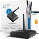 Meross Smart Garage Door Opener Remote with External Antenna, Up to 3 Single Doors, Compatible with Apple HomeKit, Amazon Alexa,SmartThings, Google Assistant