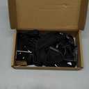 Perfect Curve CapRack | Over-The-Door Hat Organizer for Baseball Caps | 2 Straps, Holds 18-36 Adjustable Caps | Black