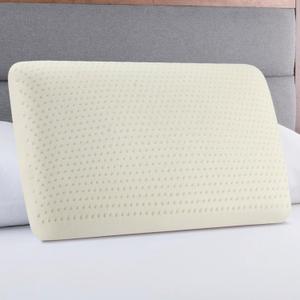 Talalay Latex Pillow, Luxury Queen Sleeping Bed Latex Foam Pillow for Side, Back, and Stomach Sleepers, Extra Soft, Removable Breathable Cotton Cover (King)