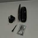 Aquasonic Black Series Ultra Whitening Toothbrush  ADA Accepted Electric Toothbrush- 8 Brush Heads & Travel Case  40,000 VPM Electric Motor & Wireless Charging - 4 Modes w Smart Timer (1 Count (Pack of 1))