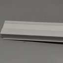 BlindsAvenue Cellular Honeycomb Cordless Polyester Shade, 9/16" Single Cell, Light Filtering, White, Size: 26" W x 48" H