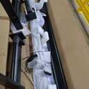 Ladder Rack for Truck, 800 LBS Capacity Truck Bed Rack, 19"-25" Height-Adjustable Aluminum Truck Ladder Racks, Fit for Ford F150/Ram 1500/Chevy Silverado/Sierra