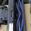 Cordless Vacuum Cleaner, Super Power Suction Stick Vacuum Cleaners with 2200 mAh Battery,8-in-1 Lightweight Self-Standing, 35 Mins Runtime for Home Low-Pile Carpet Pet Hair (Blue)