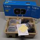 Tapo 2K Indoor Wired Security Camera - Works as a Baby Monitor & Pet Camera, Person/Motion/Baby Cry Detection, 2-Way Audio, Siren, Subscription-Free Local Storage or Optional Cloud, C110P2 (2-Pack) (White)