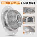 Dokili Oil Screen Kit 00-9924-0 1500-1600cc Compatible With VW Type 1 Bug Beetle Baja