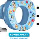 Bluey Soft Potty Seat - Potty Training Toilet Seat, Soft Cushion, Baby Potty Training, Safe, Easy to Clean (13.5 inches)