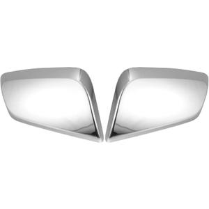 X AUTOHAUX 1 Pair Exterior Triple Chrome Plated Half Mirror Cover Cap Overlay for Chevrolet Impala 2014-2020 X AUTOHAUX 1 Pair Exterior Triple Chrome Plated Half Mirror Cover Cap Overlay for Chevrolet Impala 2014-2020