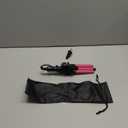 FARERY Mini Waver Curling Iron, 1/2 Inch, Hair Crimper for Women Beach Waves, Keratin & Argan Oil Infused, Dual Voltage, Pouch Bag