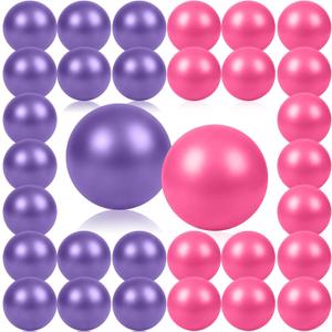 Teyva 40 Pcs Small Pilates Ball Bulk 9 Inch Mini Yoga Balls, 9.84 inches diameter
