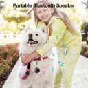 Mini Bluetooth Speaker, Tiny Gifts with TWS Pairing, Small Bluetooth Speaker for Outdoor and Indoor, Built-in Mic(Black)