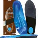 Plantar Fasciitis Insoles for Men & Women Arch Support Shoe Inserts for Heel Pain Relief, Heel Spur & Flat Feet, Orthotic Comfort for Walking, Running & Work Shoes