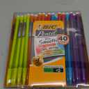 BIC Xtra Smooth Bright Edition Mechanical Pencils, 0.7 mm Medium Point, Refillable and Retractable, 40-Count