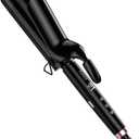 Farery 2 inch Curling Iron For Long Hair, Lightweight Large Barrel Curling Iron 2 Inch, Ceramic Curling Wand Infused Argan Oil & Keratin for Bouncy Big Curls, 9 Temps Digital Display & Lock Key, Glove