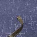 AMOAMI-Bath Mat-Absorbent Quick Dry Bathroom Floor Mats-Washable Rubber Backing Bath Mats for Bathroom Rugs Fit Under Door-Bath Rug for in Front of Sink Bathtub Shower Room, Navy 24''x48''