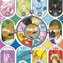 Buffalo Games - Silver Select - Pokemon- Windows of Eevee - 1000 Piece Jigsaw Puzzle for Adults -Challenging Puzzle Perfect for Game Nights - Finished Size is 26.75 x 19.75