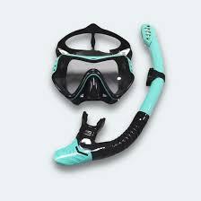 Snorkeling Gear for Adults, Full Face Snorkel Mask Adults with Ear Pressure Equalizer, Mask and Snorkel Set Adult with Wiper, Silicone Bonding Anti-Leak&Fog