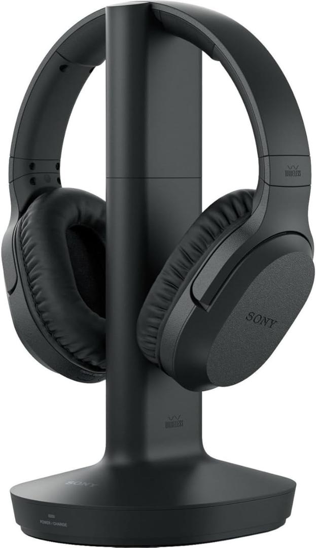 Sony RF400 Wireless Home Theater Headphones for Watching TV (WHRF400), Black, 2.9 (Requires use of RCA Audio Out or Headphone Jack on Television)
