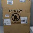 25.6" Tall Fireproof Wall Safes Between the Studs 16" Centers, Heavy Duty Combination Lock in Wall Safe with 2 Removable Shelf, Hidden Safe for Money, Jewelry, Document, Passport