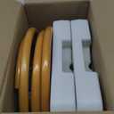 Balloon Arch Kit - Free Bending Shape, Balloon Column Stand Independent Suspended Standing, 12" Water-Filled Base - Ideal for Weddings, Baby Showers, and Birthday Parties (Golden 8.2ft & 5ft)