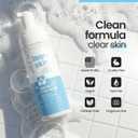 natural outcome Teen Skin Face Wash | Gentle Foaming Daily Boys & Girls Facial Cleanser Lotion | Natural Non-toxic Ingredients | For Teens, Preteens & Kids Looking to Prevent Acne | 5 oz