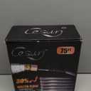 Cesun Metal Garden Hose 75ft - 304 Stainless Steel Water Hose, Flexible, Lightweight and No-Kink Metal Hose with Brass Nozzle for Outdoor, Yard