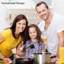 2 x 2Pcs Meat Chopper and Masher - Ground Beef Hamburger Smasher, Plastic Spatula, Kitchen Separator Tool for Food, Potato, Bean - Silicone Chop and Stir, Meat Dicer