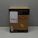 Vanpopubs 2 Pack 2.7 Gal Bathroom Trash Can with Lid, Automatic Trash Can Small Smart Garbage Can Touchless, Slim Motion Sensor Waterproof Plastic Trash Bins for Bedroom Office Kitchen Toilet Black