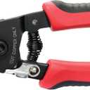 Gardner Bender GS-360 Electrical Wire Stripper & Lock Tool, Comfort Grip, Solid & Stranded Wire, 10-20 AWG,Red