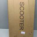 Dual-Brake Shock-Absorbing Kick Scooter, Anti-Skid PU Wheels, 4 Height-Adjustable Positions, Wider Pedals, Suitable for Children Over 6 Years Old, Teenagers & Adults