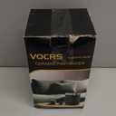 Small Portable Space Heater for Indoor Use  VOCRS 1500W PTC Electric Heater with Thermostat, Remote Control, 12H Timer, Eco and Fan Mode, Rapid and Safe Heating for Bedroom, Office