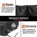 Blackstone 22" Griddle Cover - Water Resistant 600D Polyester Heavy Duty Flat Top Gas Grill Cover - Exclusively Fits Blackstone 22" Griddle Cooking Station